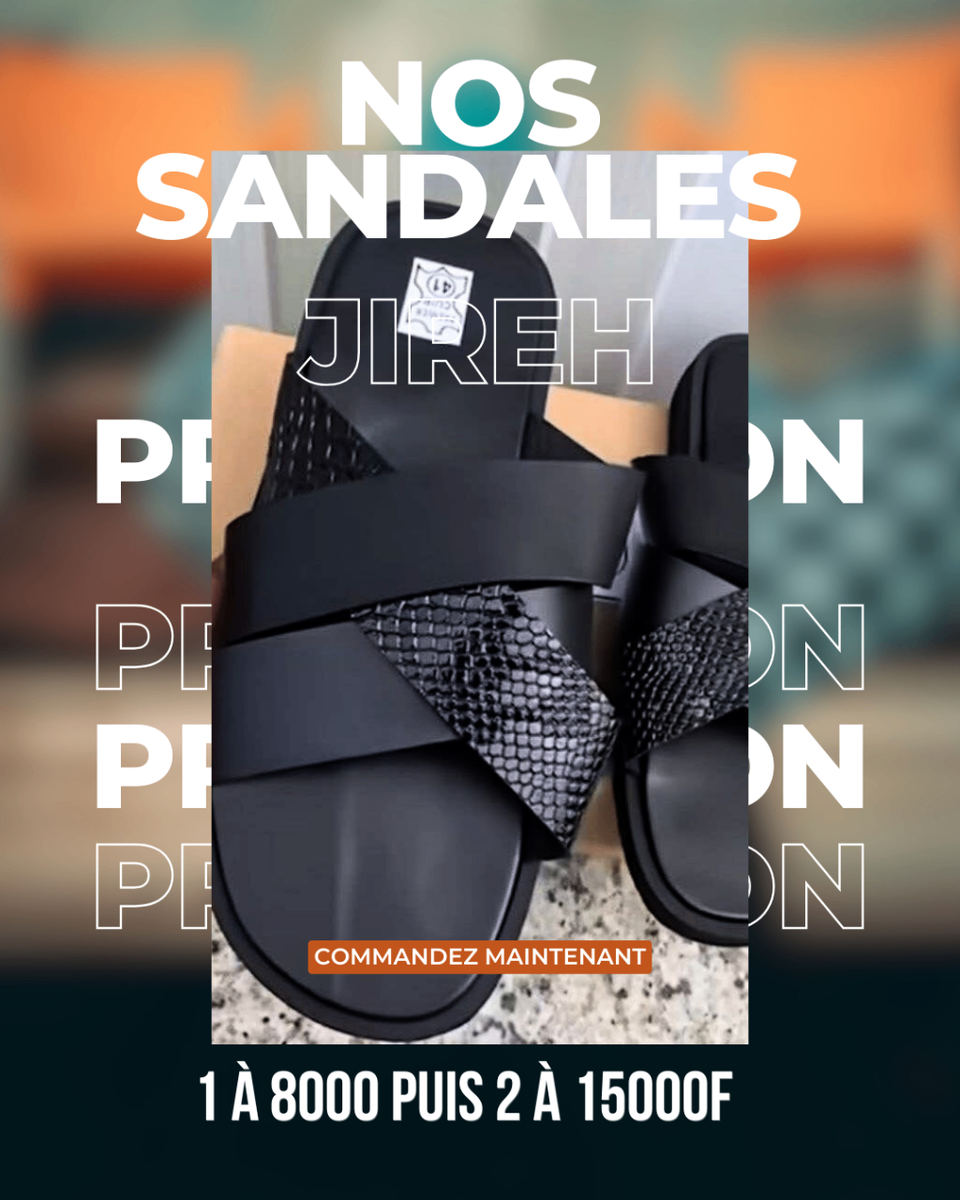 Sandales élégantes en cuir