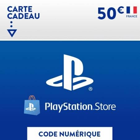 50 EURO PSN CARTE