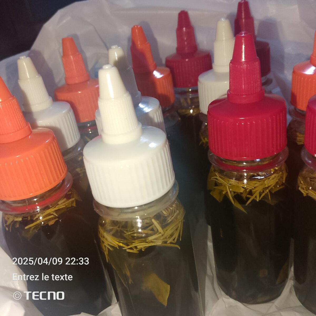 Huile de croissance pour cheveux