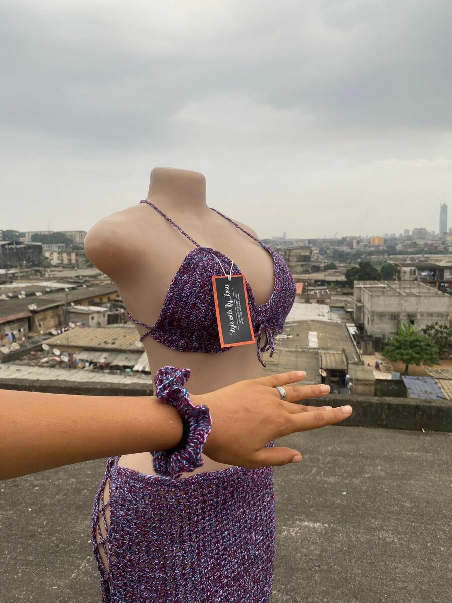 Handmade Knitted Bikini Set