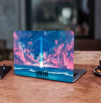BTS Army Laptop Skin Vinyl Stickers Decal,12 13 14 15 15.6 inches Notebook Laptop Skin Sticker for all Laptops