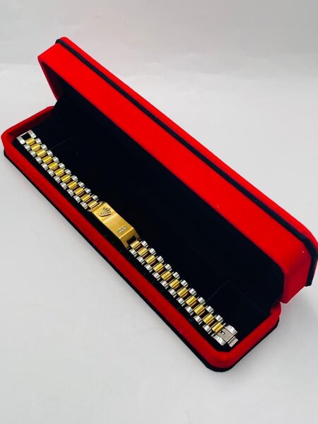 Bracelet de luxe bicolore