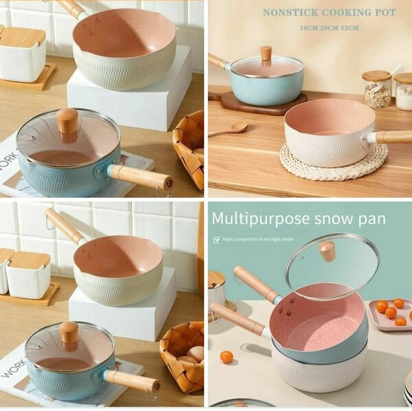 Multi purpose one hand Non-stick cookware