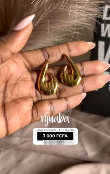 Boucles d'oreilles bijoux femmes