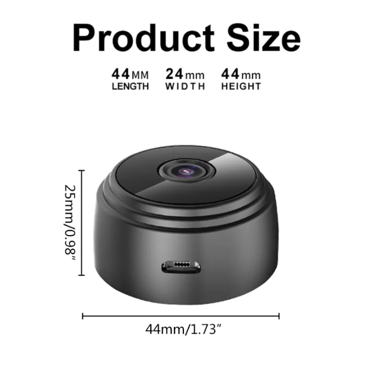 Mini caméra espion HD 1080p sans fil