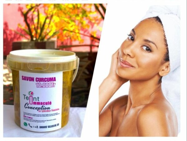 Savon Curcuma Éclatant