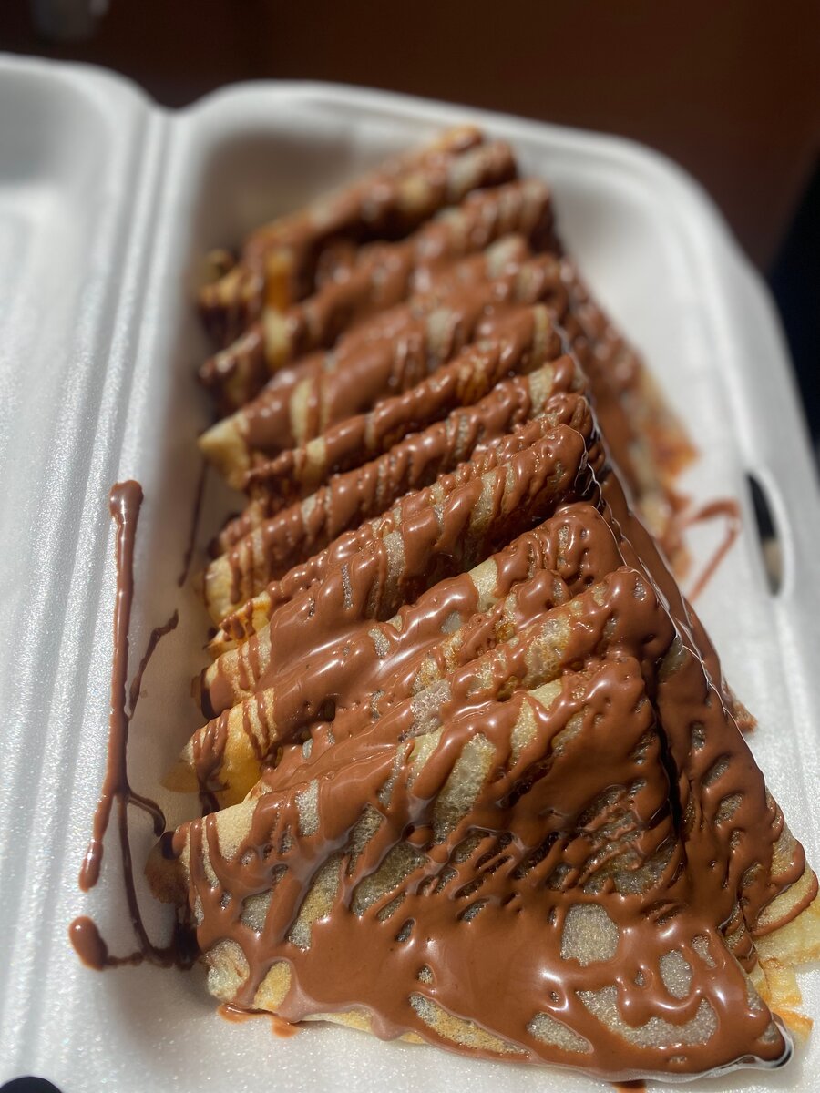 Crêpes au nutella gourmandes