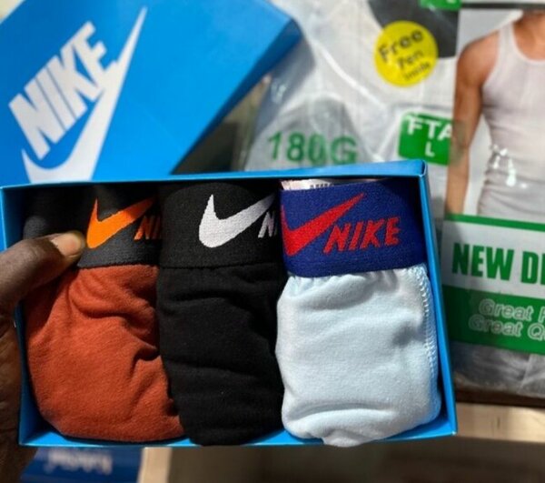 Lot de 3 boxers 100% coton