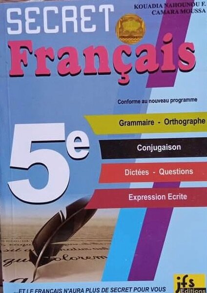 Livre scolaire Français 5e