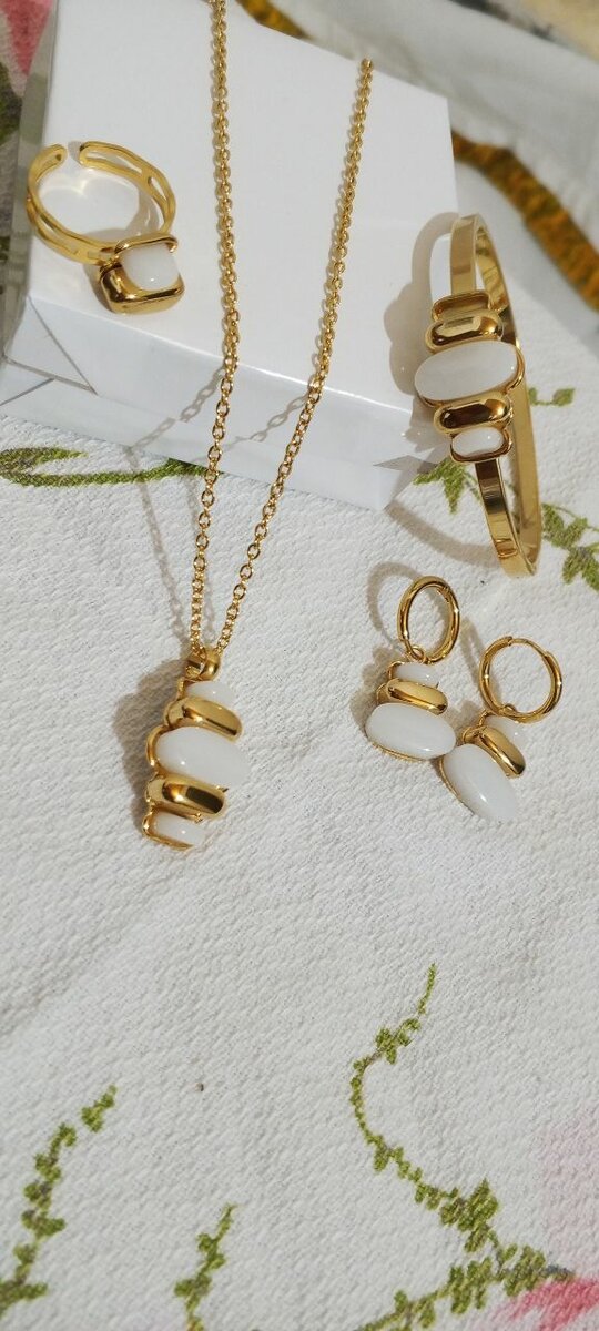 Parure Bijoux Élégante Femme