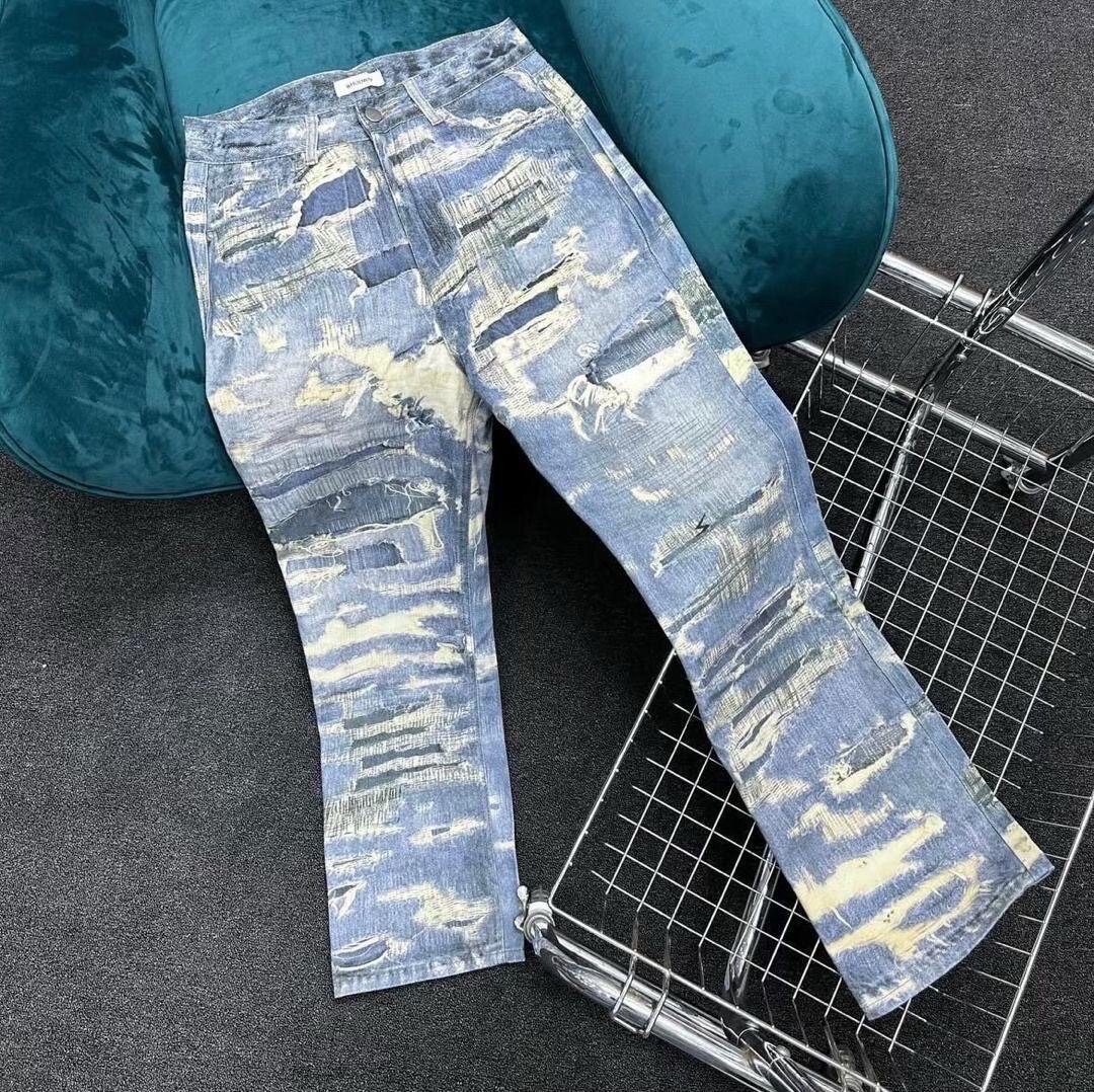 Jeans artistiques tendance