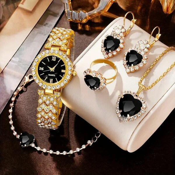 6pcs New Fashionable Quartz Watch for Women