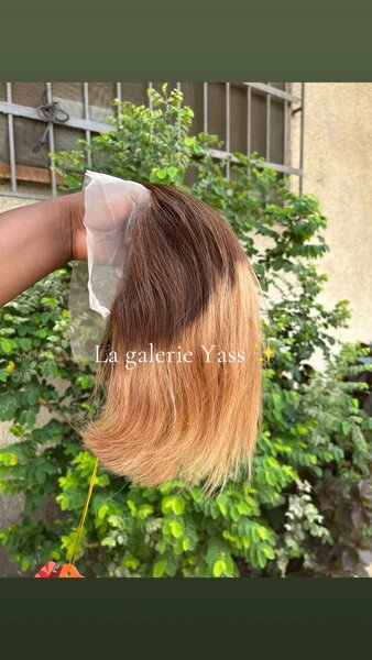 Perruque Bob humain Hair