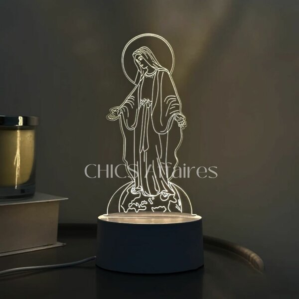 Lampe LED Décorative Religieuse
