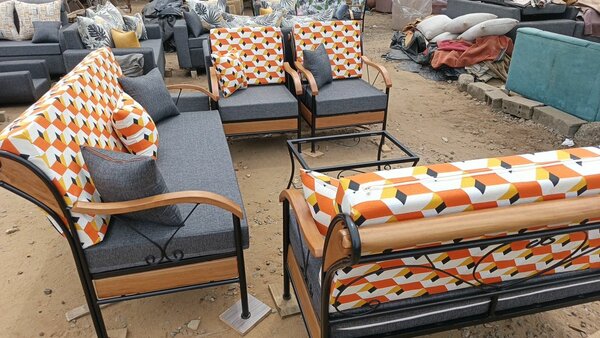 Ensemble de fauteuil en fer