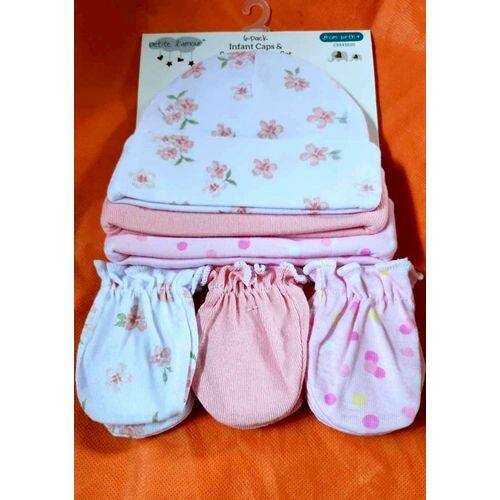 Ensemble Bonnets et Moufles Bébé