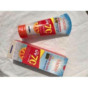 Crème solaire naomi