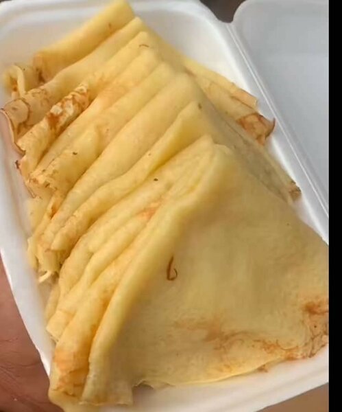 Crêpes nature ou chocolat