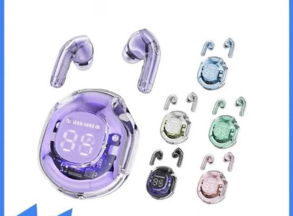 Ultra Buds Pro Wireless TWS Capsule Transparent Design TWS W