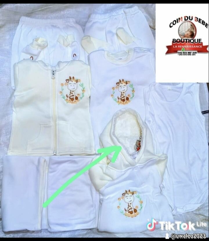 Baby suits 8pcs