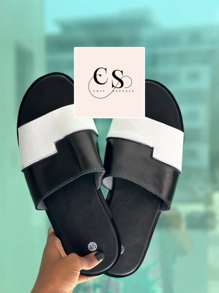 Sandales en cuir chic