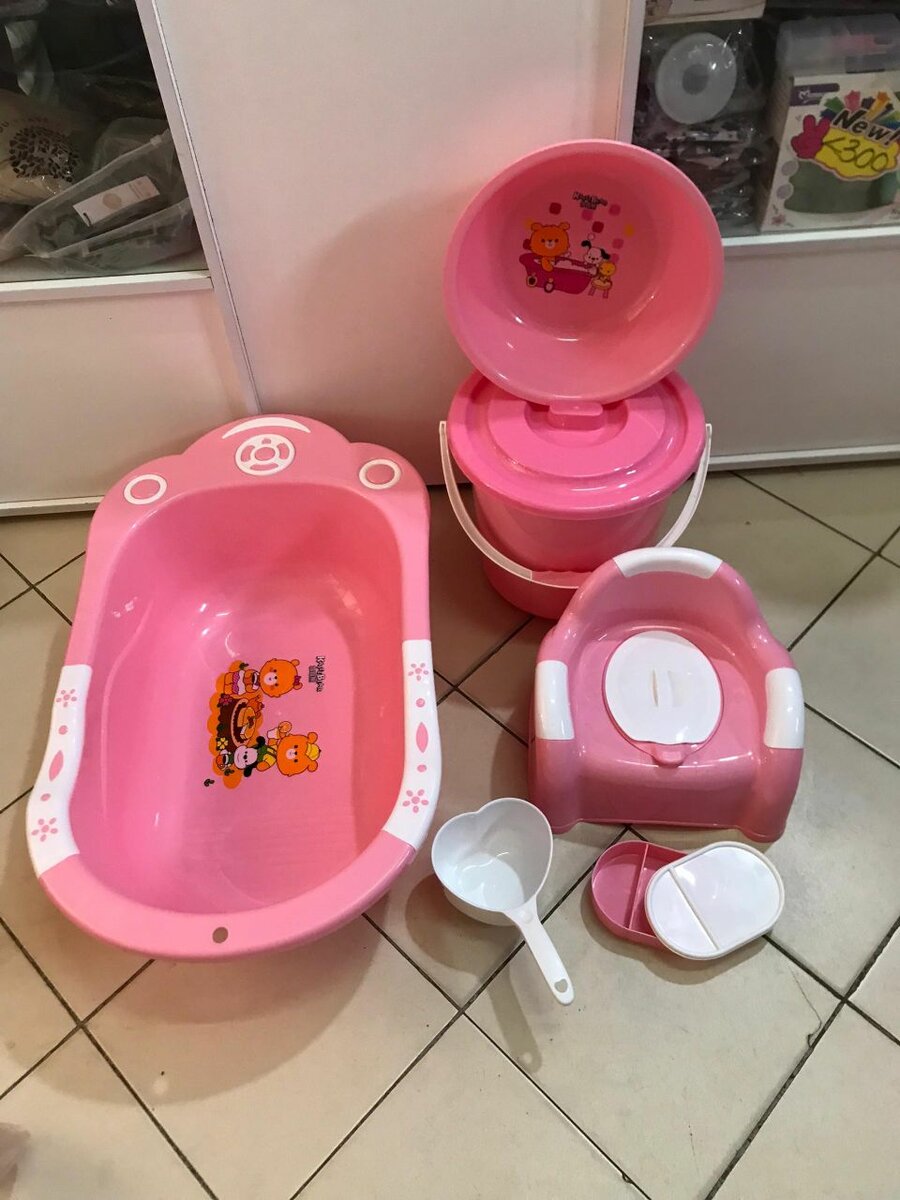6 pieces Baby Bathtub