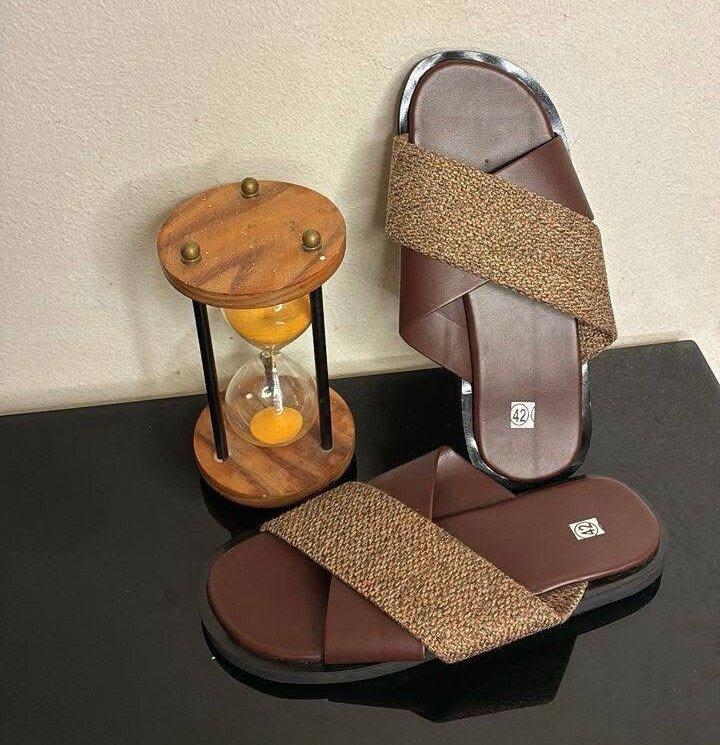 Sandales en cuir pour hommes
