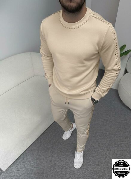 Ensemble de Survêtement Beige