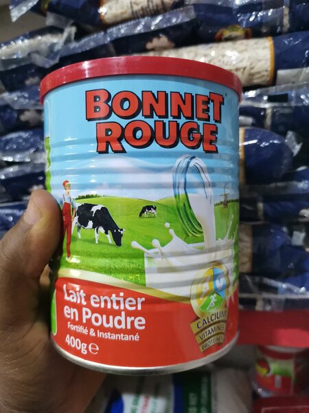 Bonnet Rouge Lait en Poudre