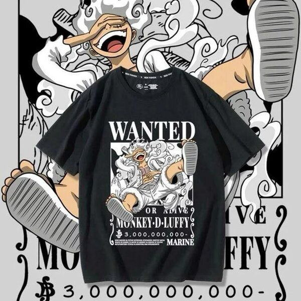T-shirt Anime "Wanted"