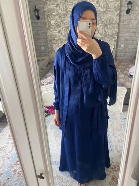 Комплект из вареного шелка