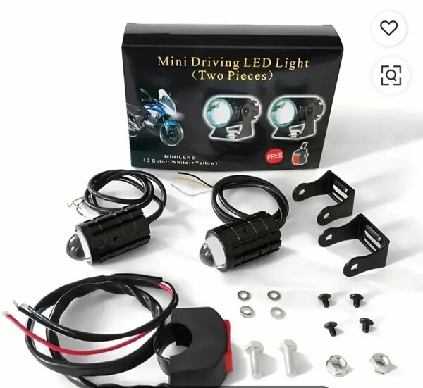 Mini LED phares pour motos
