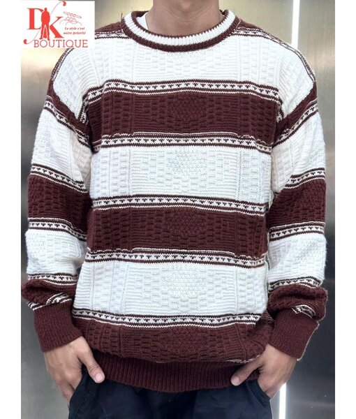 Pulls en laine motifs originaux