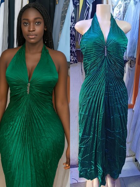 Robe Émeraude Élégante