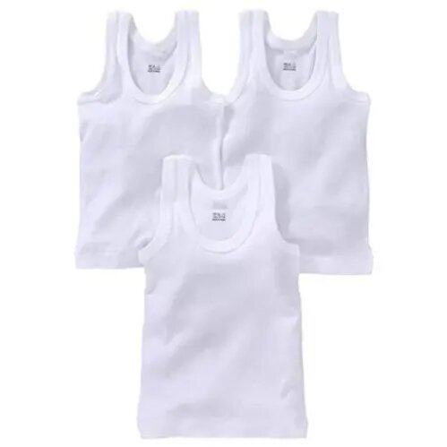 Yarrison 3 Piece Singlet Set - White