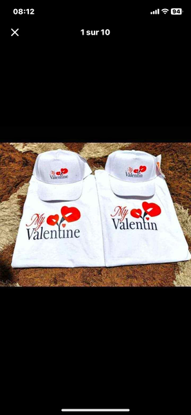 T-shirt Saint Valentin personnalisé