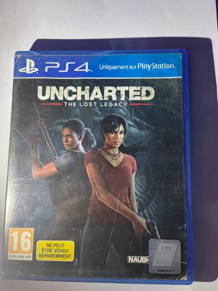 Uncharted: Lost Legacy cd PS4