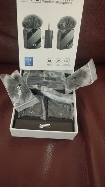 Microphone sans fil double TX