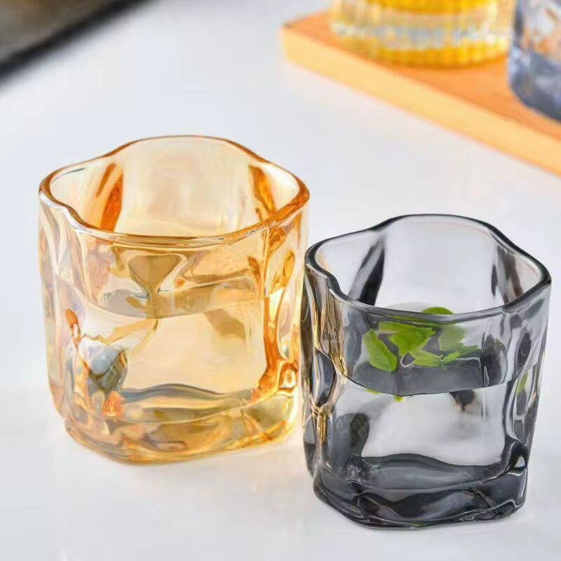 Verres à whisky design cristallin