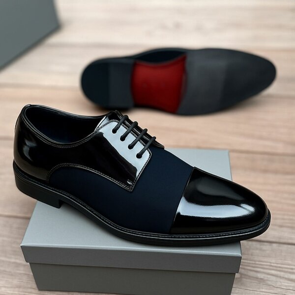 MEN BROGUE LEATHER SHOES