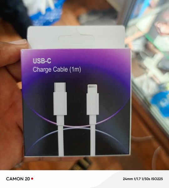 Cable type C et bout iphone