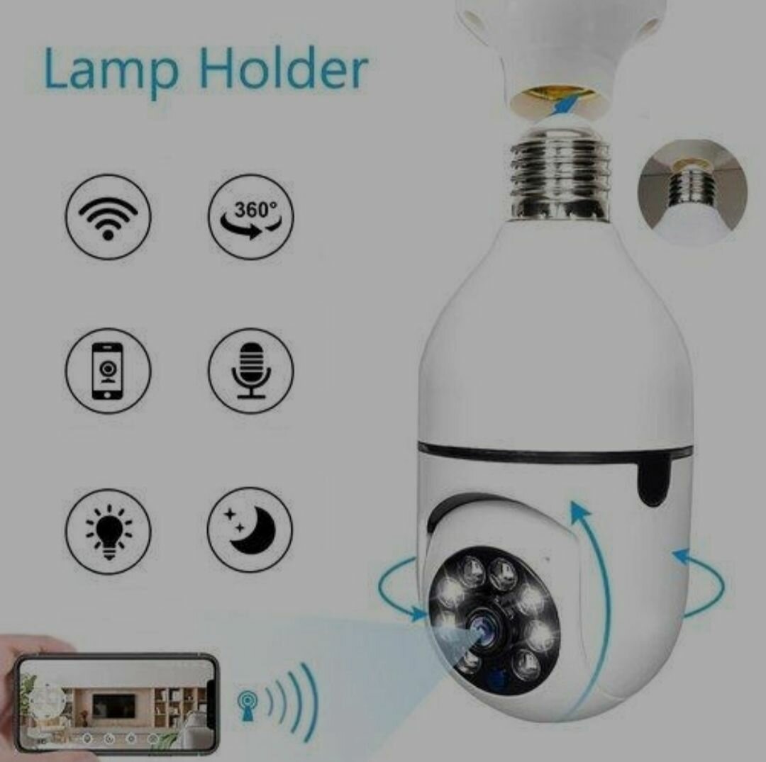 Caméra panoramique 360° WiFi