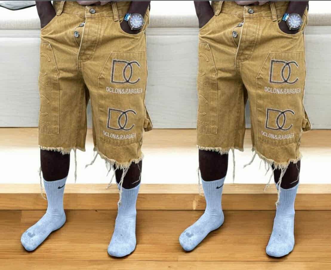 Shorts en jean décontractés