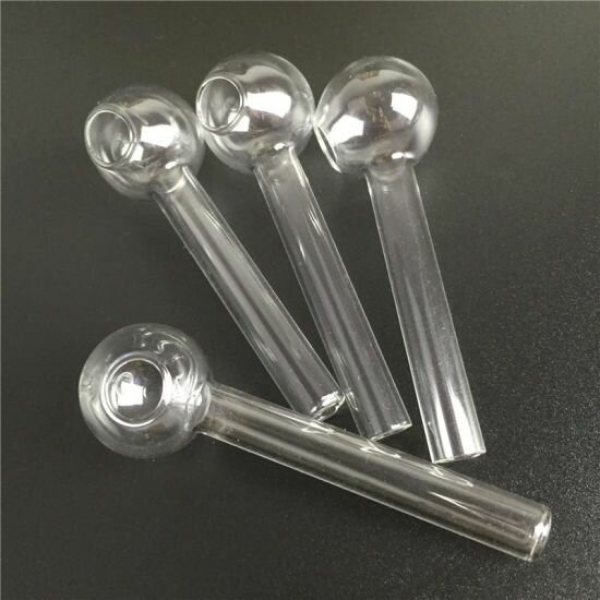 Glass Oil Smoke Pipe