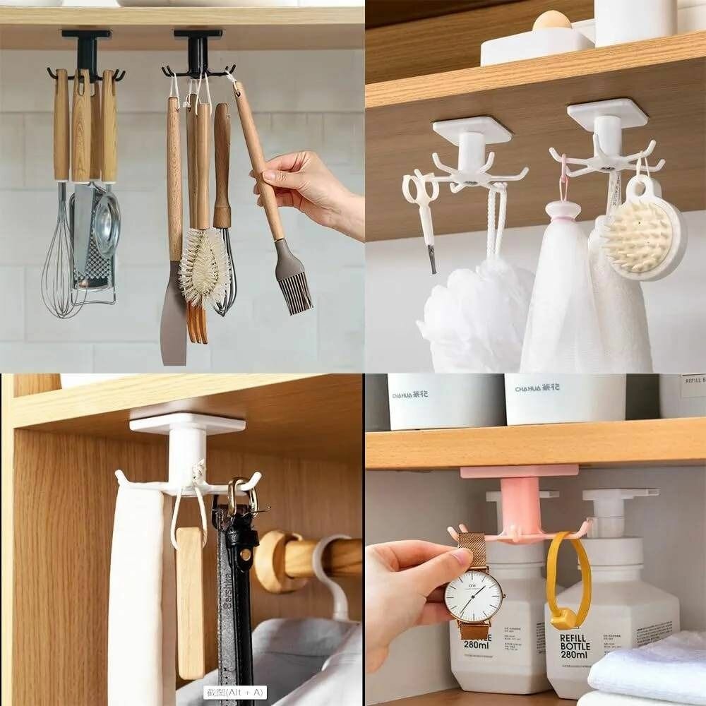 4 Supports mural rotatif 360°