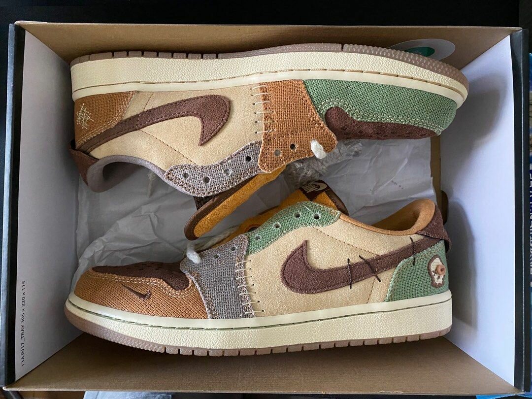 Baskets multicolores tendance