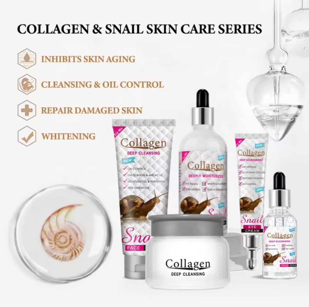 Snail facial set