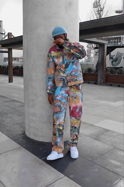 Men's jeans Top and down