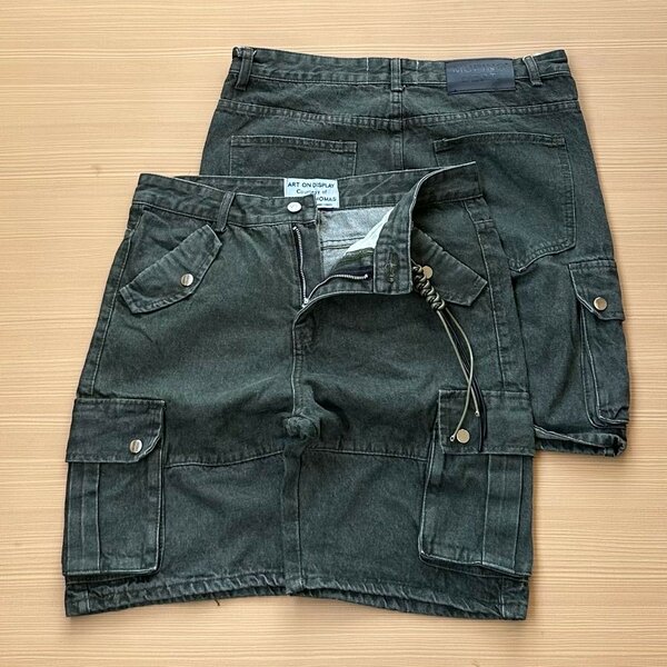 Jeans side pocket shorts