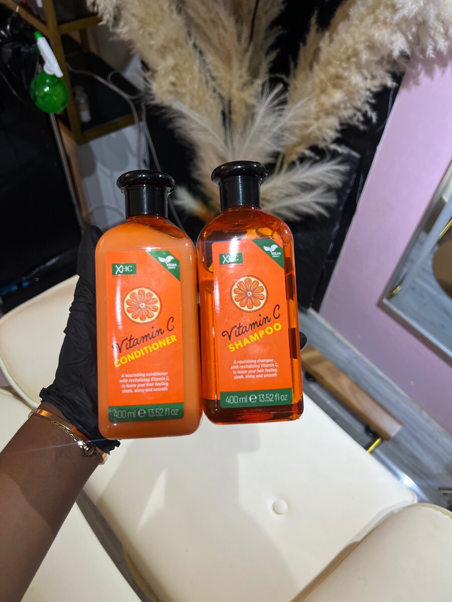 shampoo and conditioner